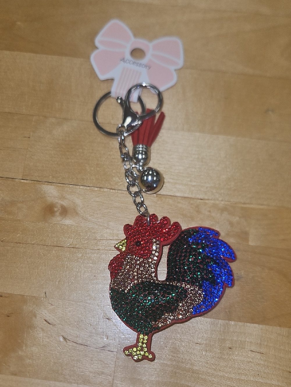 Sparkling Animal Rhinestone Keychains - Picture 9 of 12